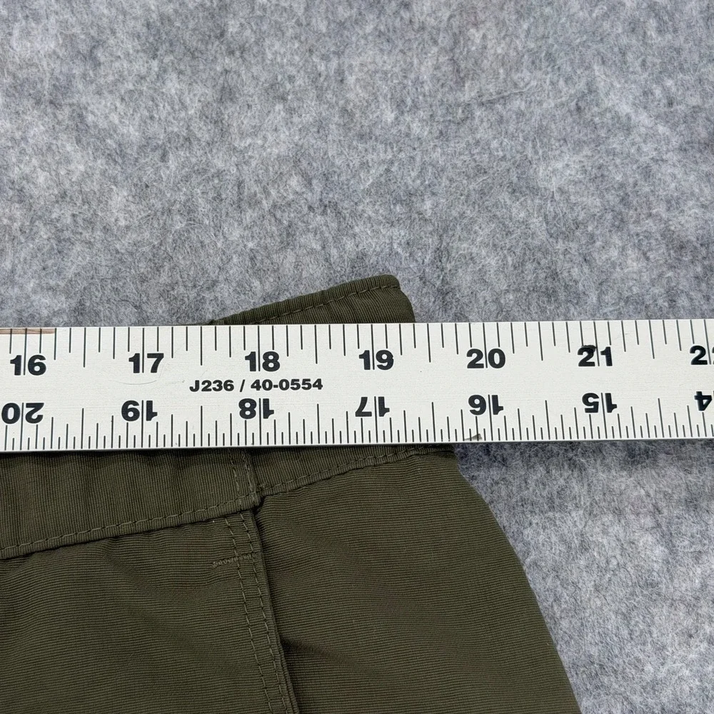 The North Face Mens Olive Green Belted Cargo Hiking Shorts Size XL 36